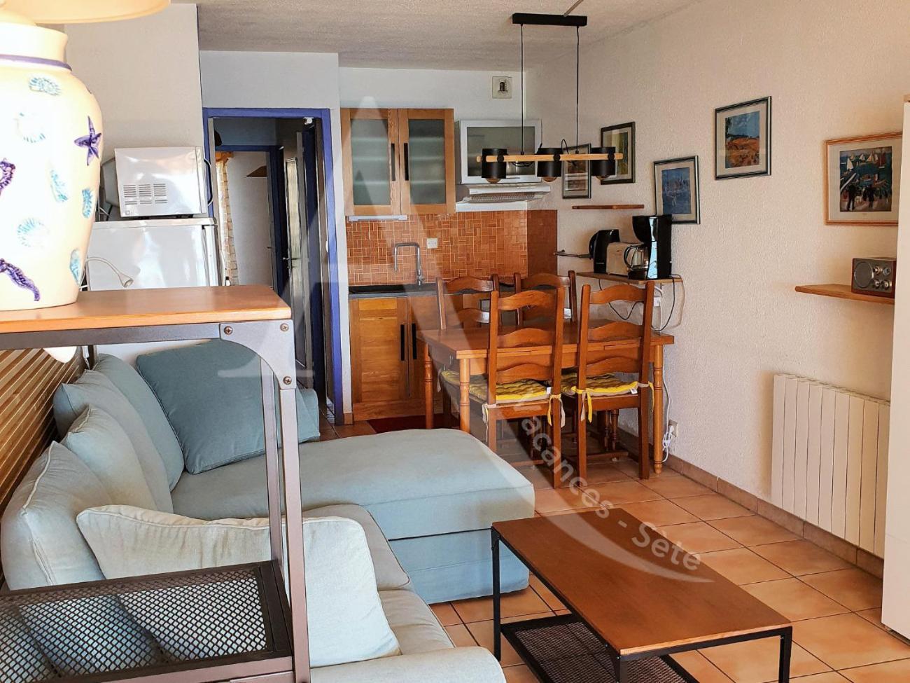 Confortable T2 En Front De Mer, Parking, Wi-Fi Sete Bagian luar foto